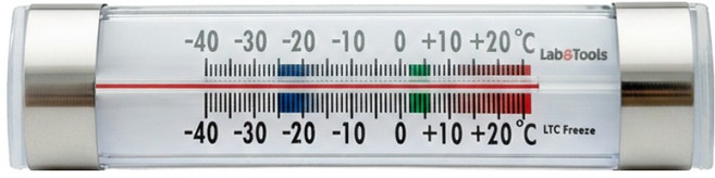 랩앤툴스 LTC Freeze 아날로그 냉장고 온도계, 혼합색상, 1개