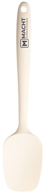 MACHT 프리미엄 실리콘 요리스푼, 1개, 크림화이트