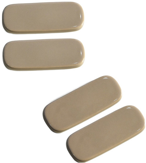 프렐류드 미에뜨 수저받침, 베이지, 4개