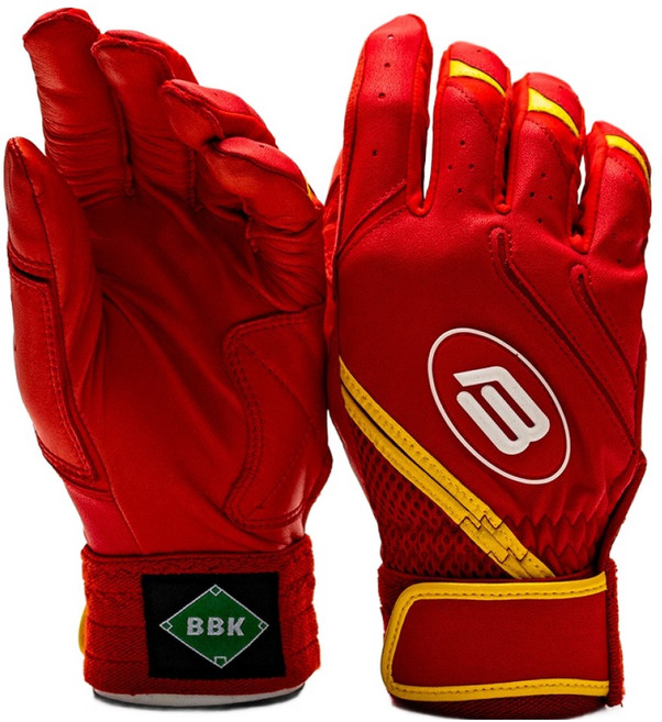 BBK 배팅장갑 BG395-25, 레드, 1개
