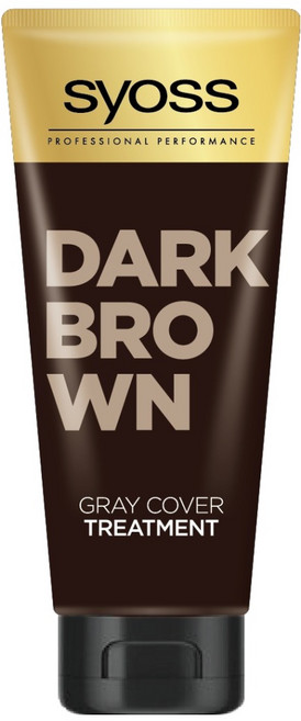 사이오스 새치 커버 트리트먼트, 다크 브라운, 1개