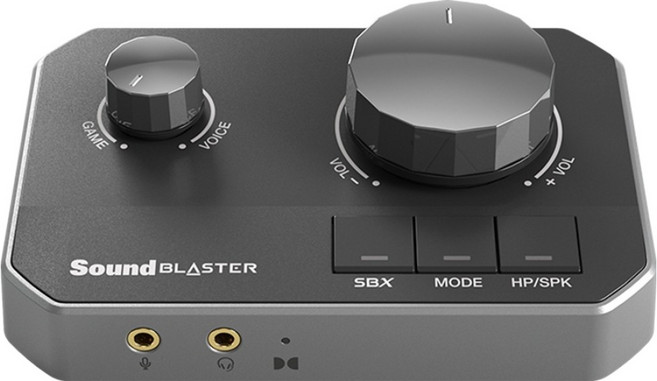 Creative 사운드 블라스터 G8 듀얼 USB C 외장형 사운드카드 DAC, SoundBlaster G8, 1개
