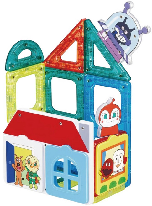 ANPANMAN 麵包超人 趣味學習拼拼磁貼 麵包工廠組, 1套, 11片