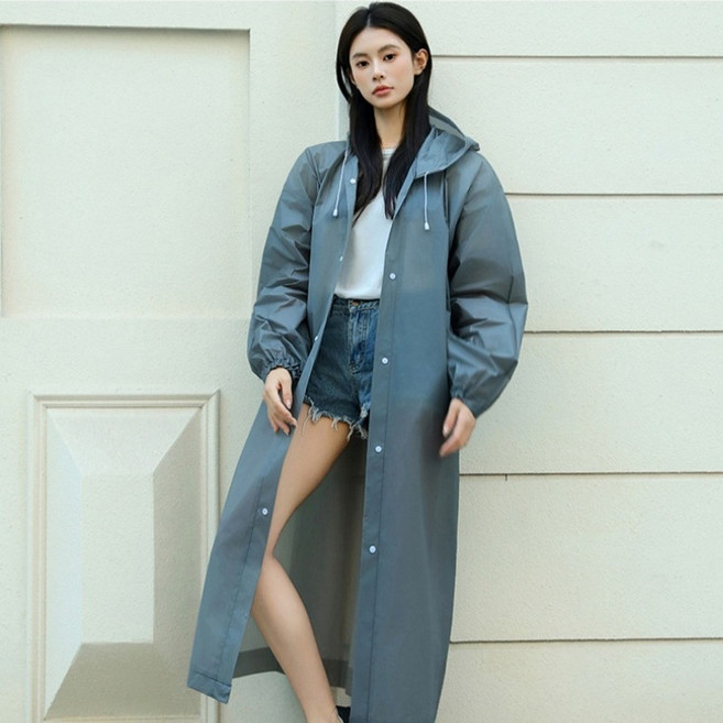 켈본 물젖음방지 방수 다회용 다용도 레인코트