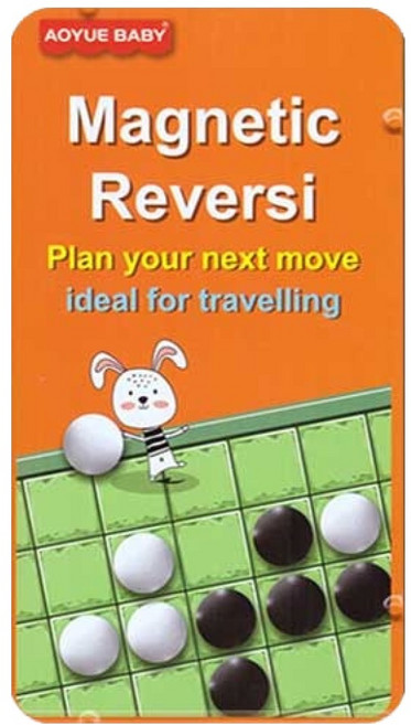 Joy Kids 鐵盒磁性桌遊 黑白棋 奧賽羅, 1個