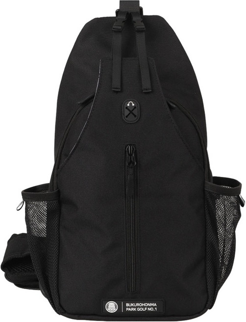 부쿠로혼마 피클볼 파크골프 하이브리드 가방 B6FUPH01, 블랙