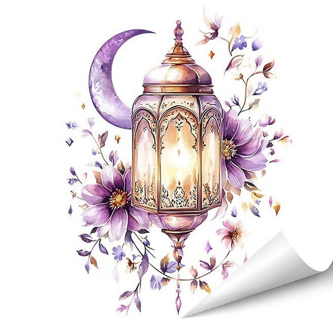 골드픽 축제 판타지 벽 장식 스티커, 타입 12