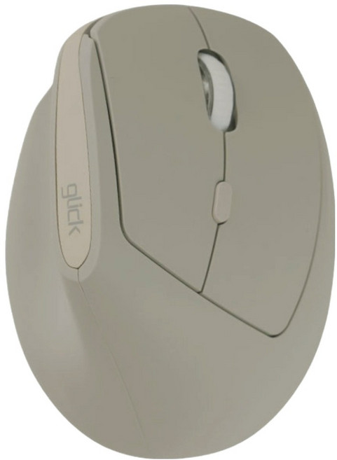 지클릭커 오피스프로 블루투스 무소음 버티컬 무선 마우스, 레트로, OP60