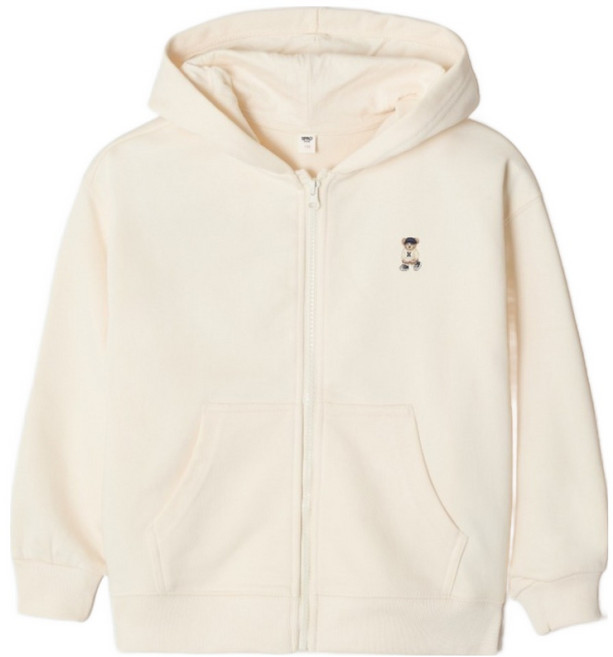 스파오 프렌치테리 쿠디 후드 집업