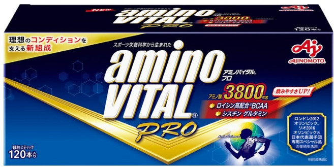 AJINOMOTO 味之素 aminoVITAL 3800 BCAA 跑步運動食品 120入, 1個, 120