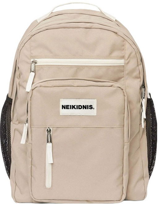 NEIKIDNIS 男女通用旅行後揹包, 米色
