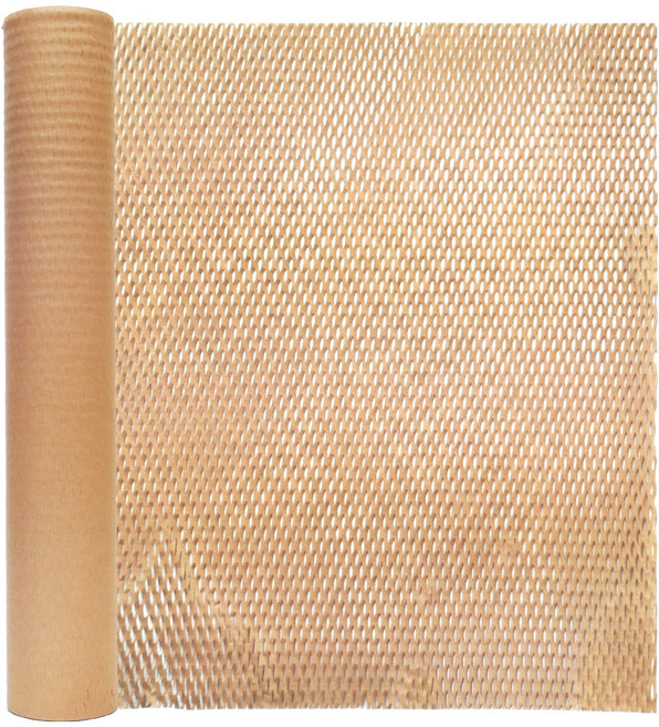 튼튼틈 벌집 허니 페이퍼롤 포장지 500mm x 30m TTTPR-5030BRW, Natural brown, 1개