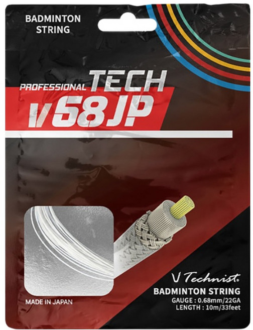 테크니스트 배드민턴 스트링 TECH-v68JP, TECH v68 JP 10m