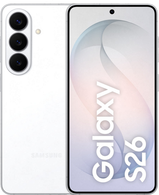 SAMSUNG 三星 Galaxy S26 12G 原廠保固, 漫遊白, 256GB