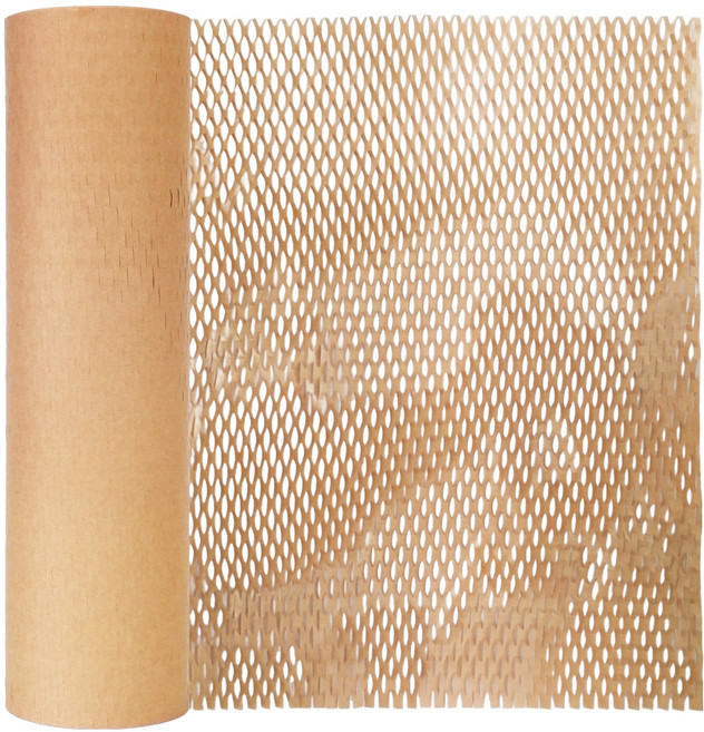 튼튼틈 벌집 허니 페이퍼롤 포장지 300mm x 30m TTTPR-3030BRW, Natural brown, 1개