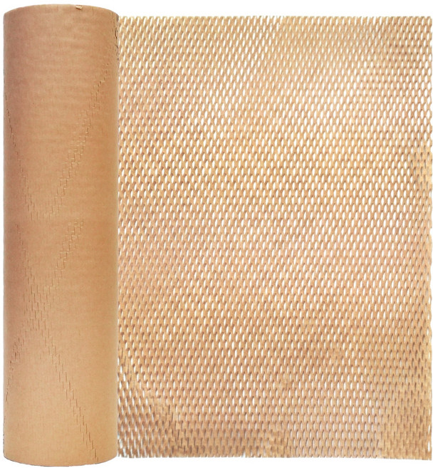 튼튼틈 벌집 허니 페이퍼롤 포장지 500mm x 100m TTTPR-50100BRW, Natural brown, 1개