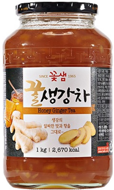 꽃샘 꿀생강차, 1kg, 1개, 1개입