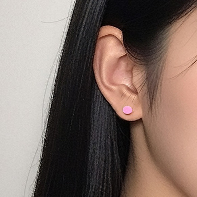 미다미 형광써클바벨 피어싱 2p + 케이스 세트 pc1005