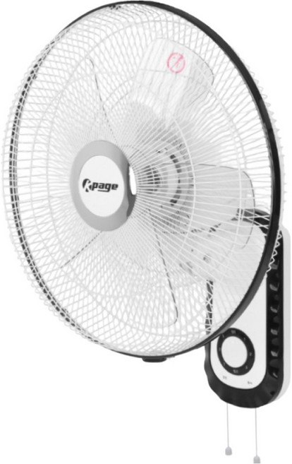 K page 5葉 3段 左右擺頭 機械式 壁掛式 電風扇 40cm