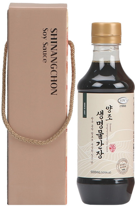 신앙촌 기쁨 1호 양조간장, 500ml, 1개