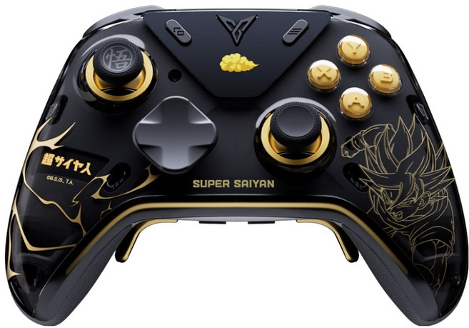 플라이디지 아펙스5 드래곤볼Z 스페셜에디션 PC 스마트폰 스위치 무선 게임패드 컨트롤러, 1개
