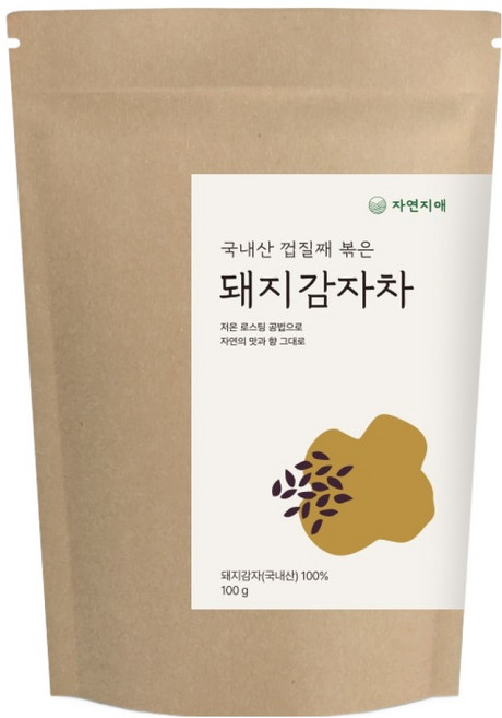 자연지애 국내산 볶은 돼지감자차, 100g, 1개, 1개입