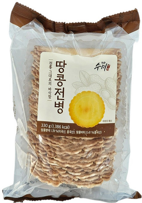 마루 땅콩전병, 330g, 1개