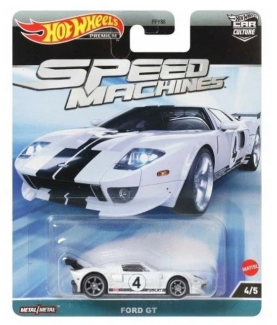 MATTEL 美泰兒 Hot Wheels 汽車文化 HKC46, 白色, 1個