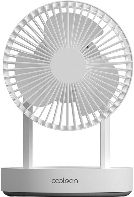 쿨린 무선 에어 서큘레이터 선풍기, 화이트, CL-161