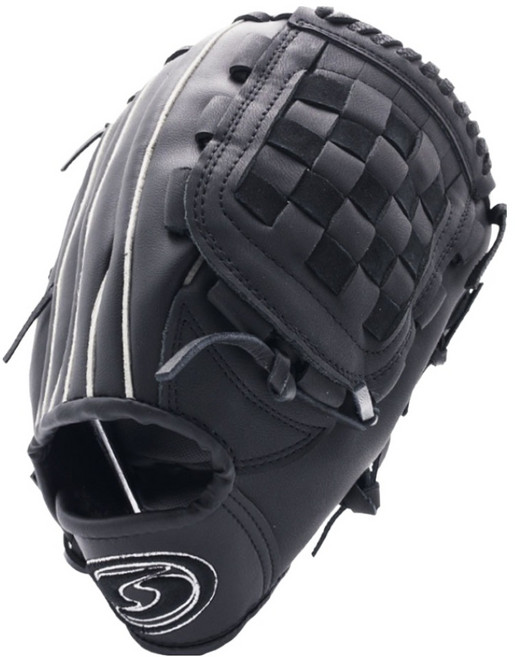 썬버드 소가죽 야구글러브 우투용 S550N, 블랙, 1개