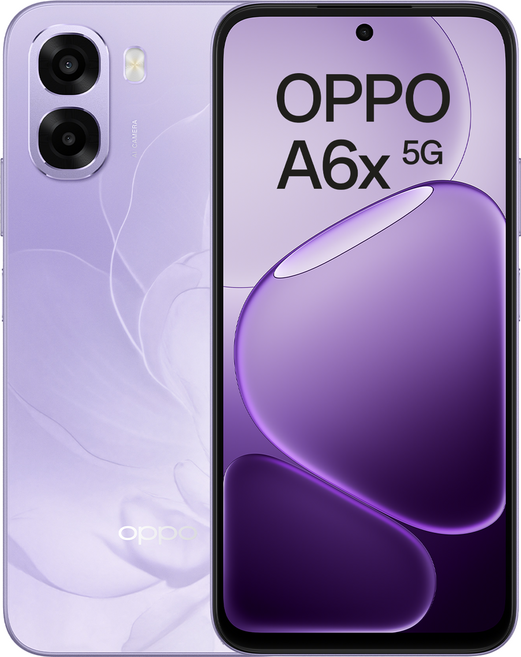 OPPO A6x 5G 行動電話 CPH2783 4GB, 芋泥紫, 128GB