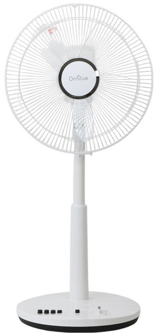 OnHue 5葉扇葉 左右擺頭 3段風速 定時器 座式電風扇 35cm(14吋)
