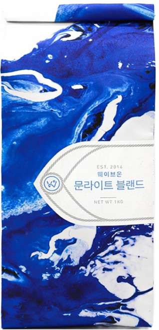 웨이브온커피 문라이트 블랜드 원두, 1개입, 1개