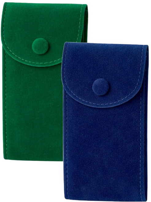 모나코올리브 시계 보관 파우치 세이프워치 2종 세트, 그린, 블루, 1세트