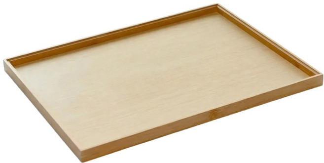 쿠쏘 대나무 트레이 기본타입, 우드, 1개