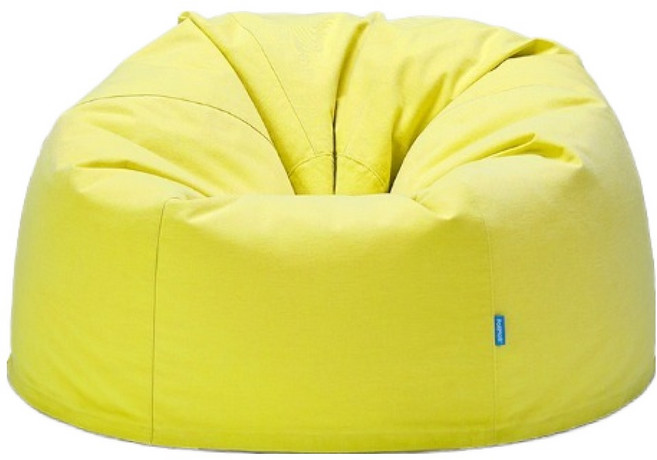 폴리몰리 904C 코튼 수유 빈백 소파, 라임