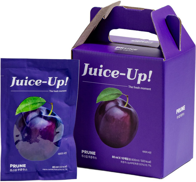 Juice Up 西梅汁, 10個, 80ml