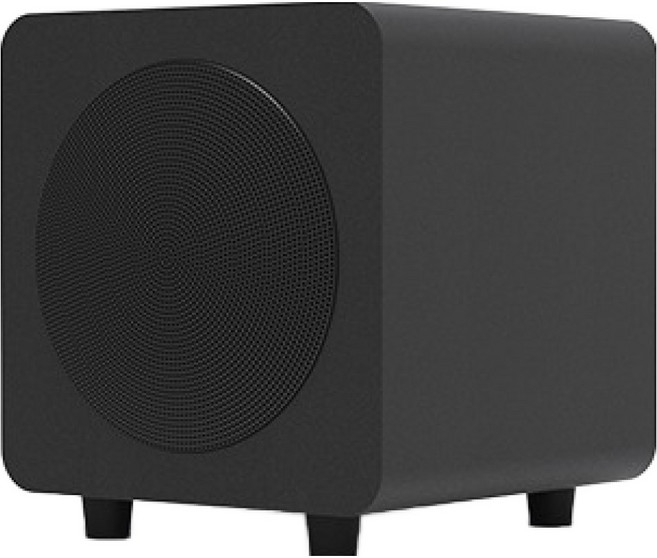 Kanto Audio 서브우퍼 스피커, Matte Black, SUB6