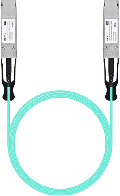넥스트유 옵넥스 A1 QSFP28 100G AOC 케이블 QSFP100G-AOC01