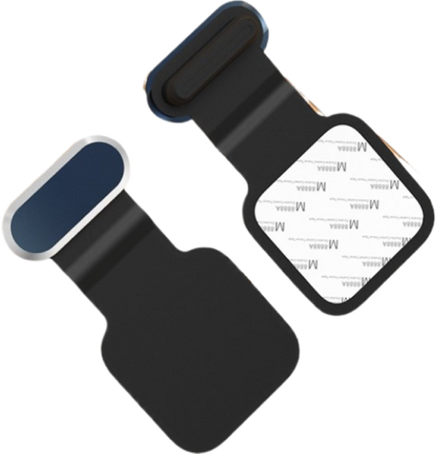 사인포스트 부착식 C타입 먼지 방지 차단 충전단자 보호캡 2.2 x 1.1 x 0.4 cm, 딥블루, 2개