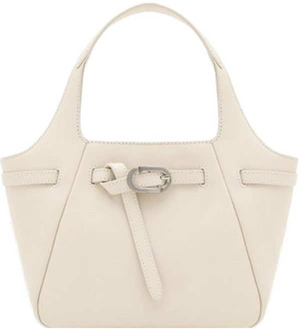 J.ESTINA 女款 Hazel SM托特包 JHNCHD6BS974IV010 + 愛心鏡 + 購物袋