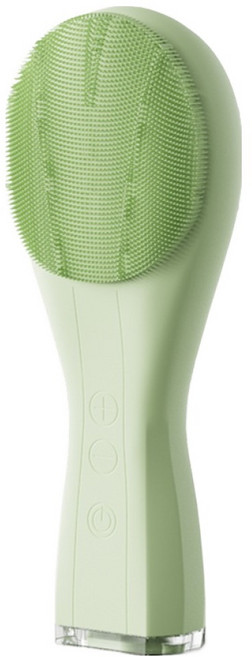 디버스 실리콘 16단계 강도조절 진동 클렌저 브러쉬, Green