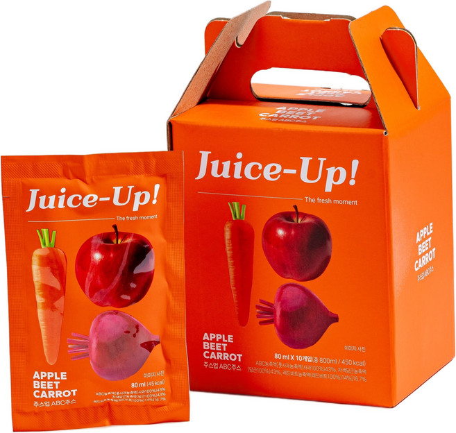 주스업 ABC주스, 80ml, 10개