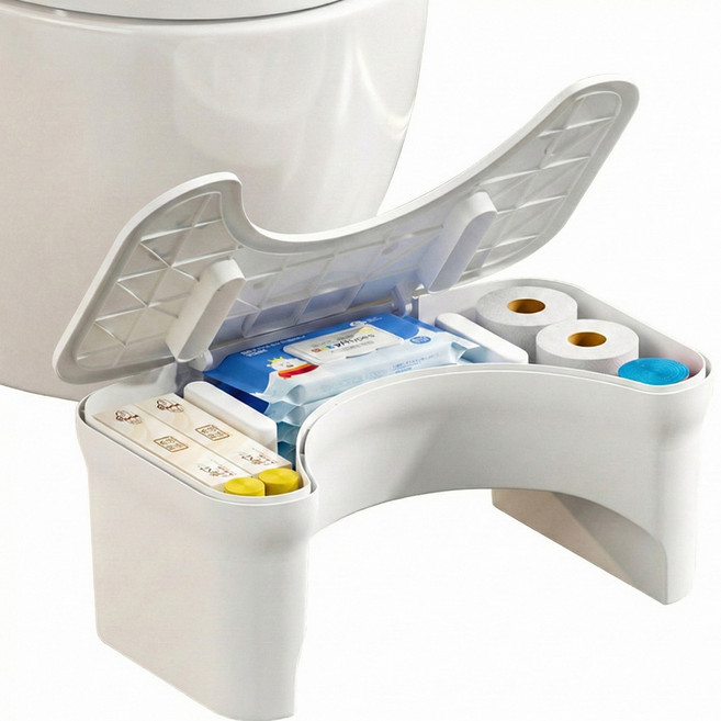 예은홈시스 3in1 배변발판 겸용 목욕의자 수납함