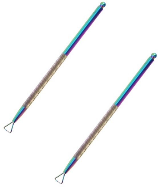 모노페이지 즉석 복권 스크래퍼 홀로그램, 2개