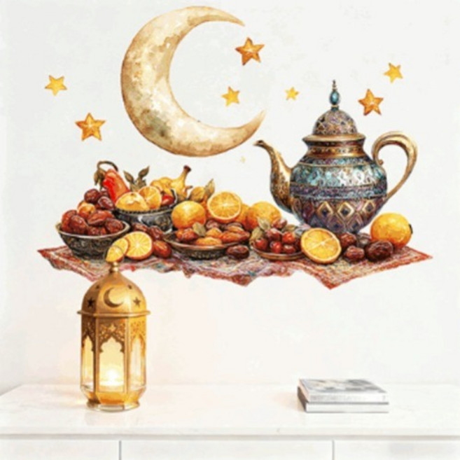 골드픽 축제 판타지 벽 장식 스티커, 타입 2