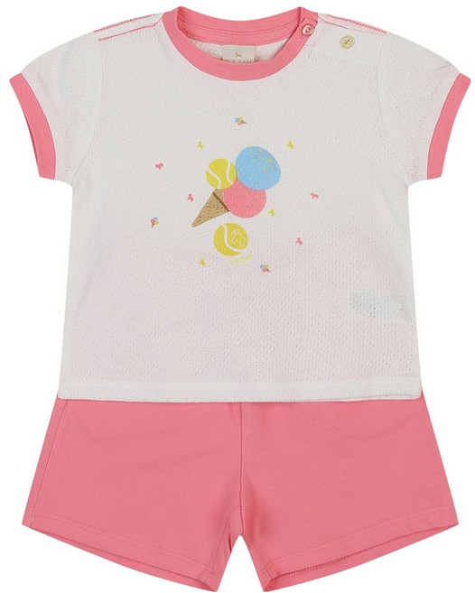 ETTOI 嬰幼兒 James 配色上下衣套裝