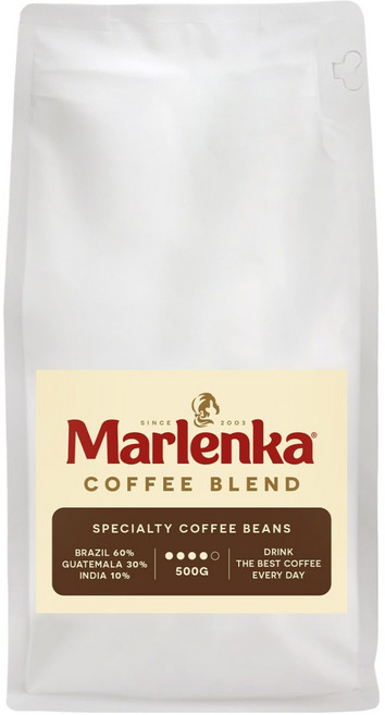 말렌카 스페셜티 블렌드, 500g, 1개, 홀빈(분쇄안함)