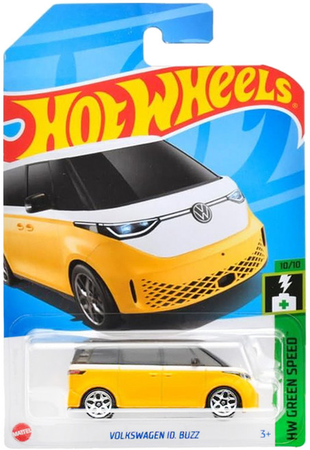 MATTEL 美泰兒 Hot wheels 小汽車 基本款 HNK24, 黃色, 1個