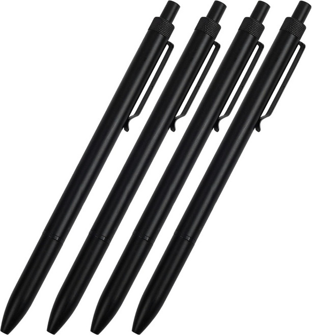 포포팬시 고급 아젠다 그래프 제도 블랙 샤프, 4개, 0.5mm